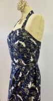 1940s Sarong & Bolero - Japanese Herons