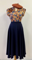 1940s/50s Swing skirt - navy