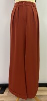 1940s Oxford Bags -  rust gabardine