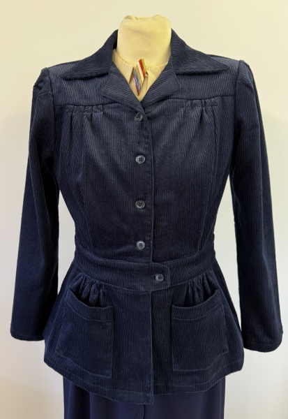 sachin and babi light blue dress 1940-1949