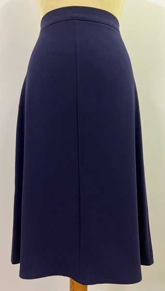 1940s A Line Skirt - Navy