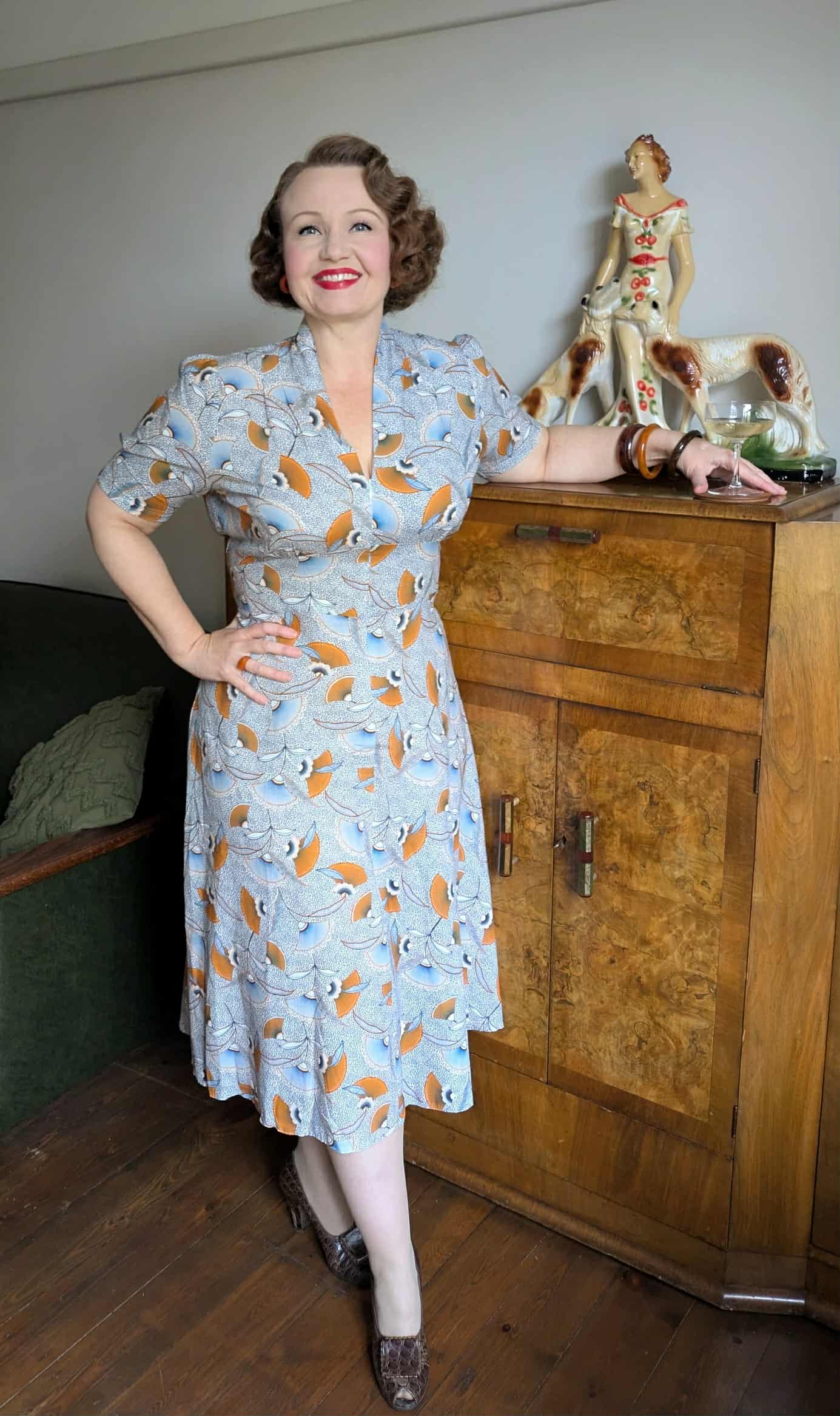 Cora dress - deco - missbamboo.co.uk